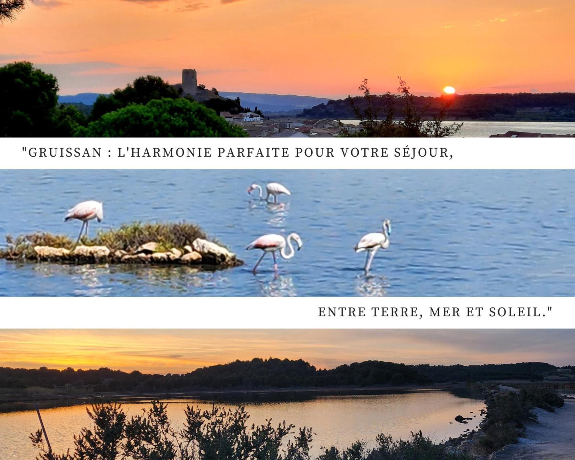 - L'Horizon Bleu - Cocon Romantique Avec Vue Mer Panoramique 그륏상 외부 사진